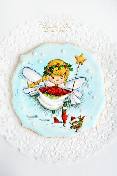 Christmas fairy cookie - Cake by Alina Vaganova