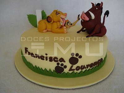 Cake The Lion King - Cake by doces projectos MU