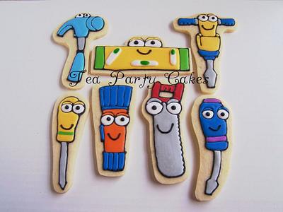 Handy Manny Cookies - Cake by Tea Party Cakes