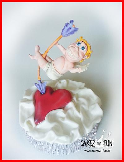 Funny Cupid - Cake by Dirk Luchtmeijer
