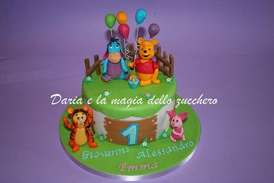 Winnie the Pooh cake - Cake by Daria Albanese