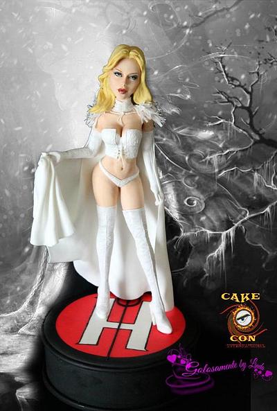 Cake Con Collaboration Emma Frost  - Cake by golosamente by linda