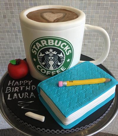 Starbucks! - Cake by Over The Top Cakes Designer Bakeshop