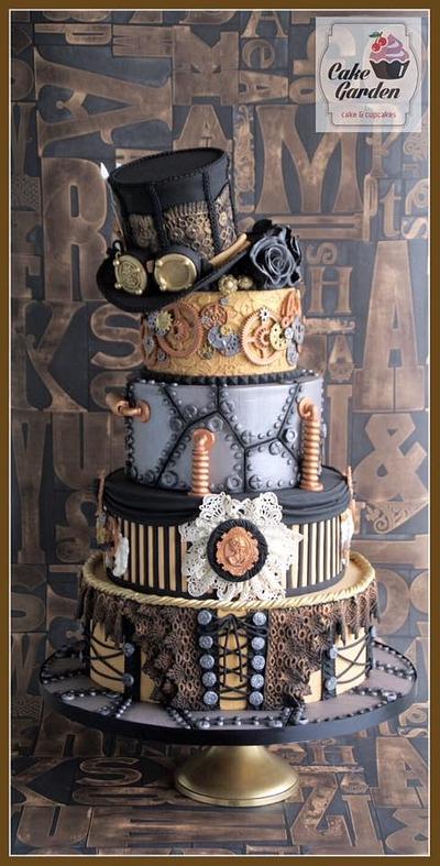 Steampunk Fantasy - Cake by Cake Garden 