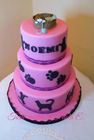 Cat cake (torta gatto) - Cake by Paola Esposito