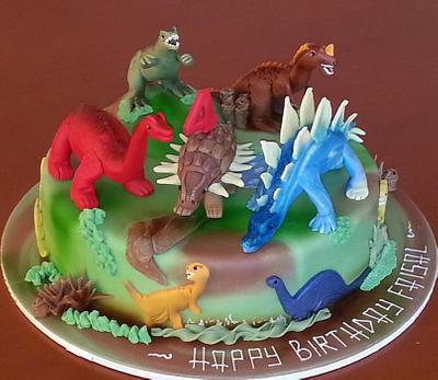 Dinosaurs - Cake by Nadia Zucchelli