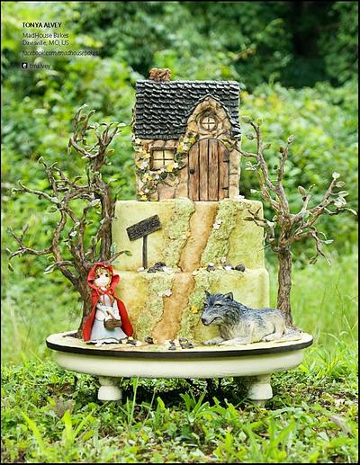 Little Red Riding Cap for Cake Central Magazine - Cake by Tonya Alvey - MadHouse Bakes
