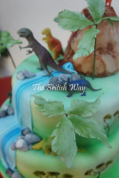 Dino cake - Cake by Maja Brookes