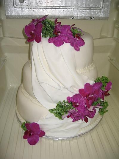 Wedding cake - Cake by rosiecake