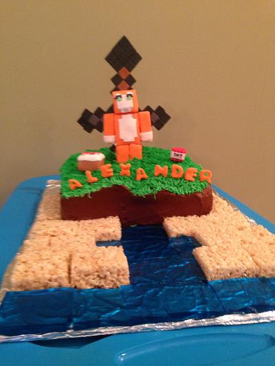 Minecraft! - Cake by Megan