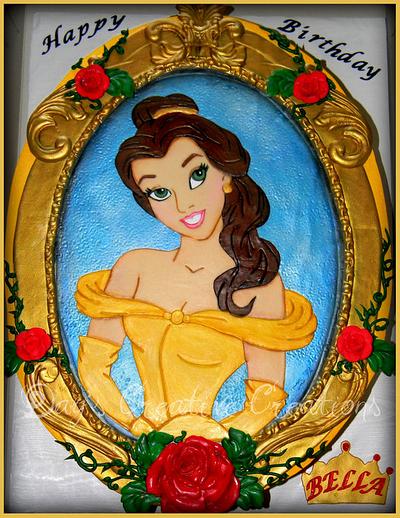 Belle in frame - Cake by Day