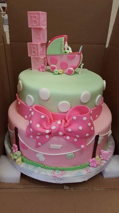Buggy Baby Shower - Cake by Wendy Lynne Begy