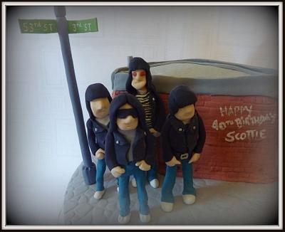 The Ramones - Cake by The cake shop at highland reserve