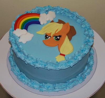 My Little Pony Applejack Cake - Cake by DaniellesSweetSide