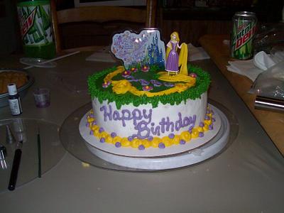 Tangled Cake - Cake by AneliaDawnCakes