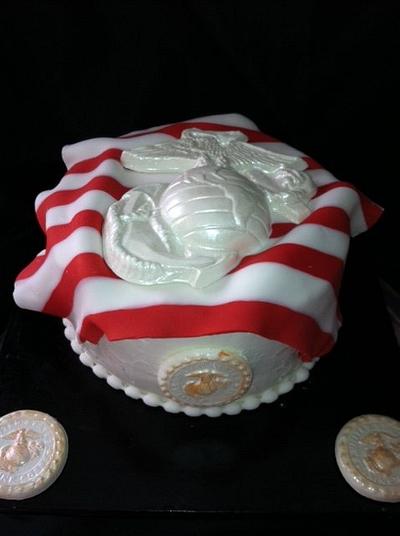 USMC Birthday - Cake by monica