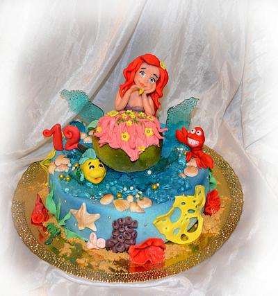 Ariel - Cake by Aleksandra
