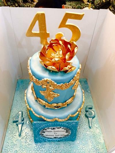 Anniversary  - Cake by Tiers of joy 