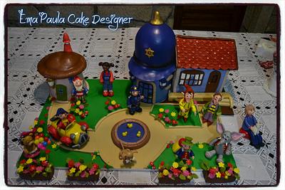 Noddy and Friends - Cake by EmaPaulaCakeDesigner
