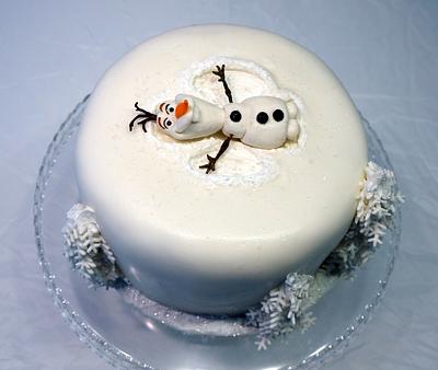 Olaf Cake - Cake by Svetlana Petrova