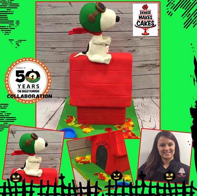 Halloween Snoopy! - Cake by Denise Makes Cakes