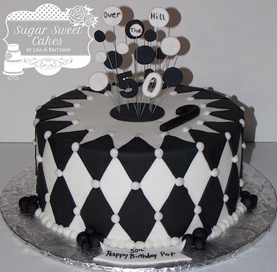 50th Birthday - Cake by Sugar Sweet Cakes