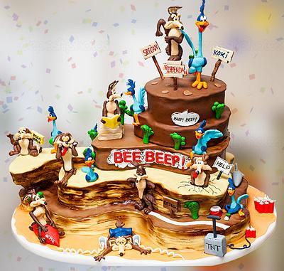 Beep Beep birthday cake - Cake by Ljiljana Ramjanc