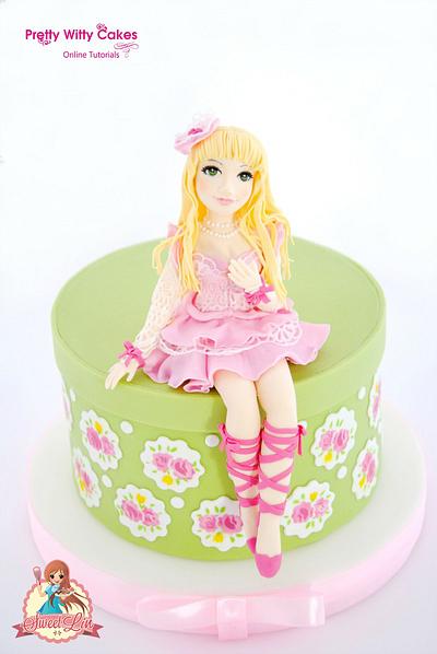 Girl In Pink - Cake by SweetLin