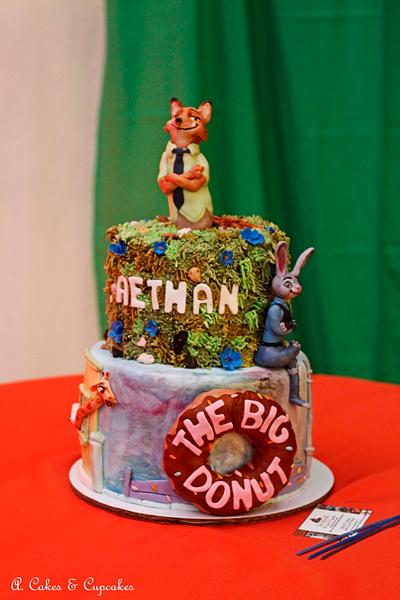 Zootopia Birthday Cake - Cake by Alfred (A. Cakes & Cupcakes)