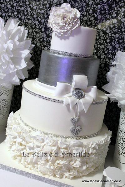 Couture wedding cake - Cake by Luciana Amerilde Di Pierro