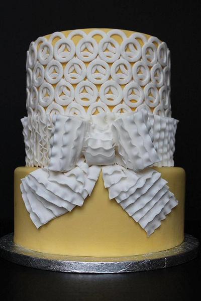 summer ruffles. - Cake by Cake by Beth Louise
