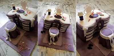Dressing table cake  - Cake by Kalina
