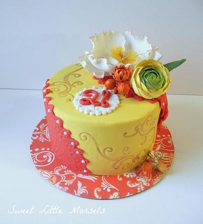 21st Birthday Cake - Cake by Stephanie