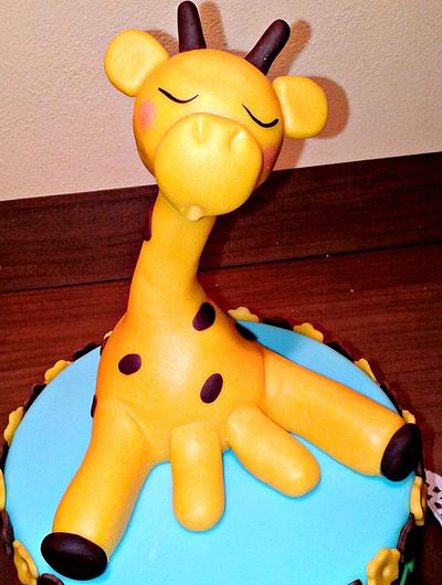 Giant Giraffe - Cake by Stefania