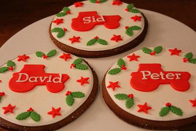 Christmas Cookies for farming lovers - Cake by Strawberry Lane Cake Company