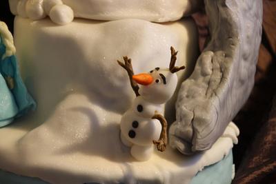 Frozen - Cake by Jiřina Matějková