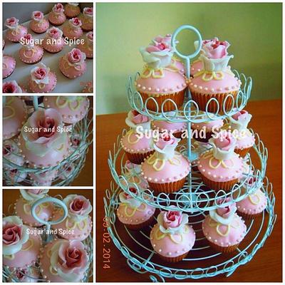 Rose cupcakes - Cake by Sugar and Spice