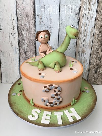 Dinosaur cake - Cake by designed by mani