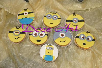 Minions cupcakes - Cake by Magda Martins - Doce Art