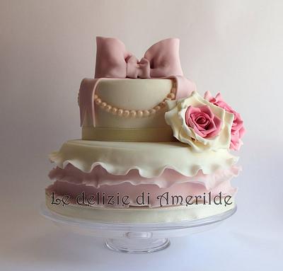 Romantic cake - Cake by Luciana Amerilde Di Pierro