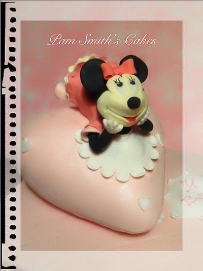 Cake for Baby Ava... <3 - Cake by Pam Smith's Cakes