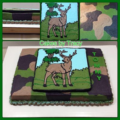 Camo / Hunting Theme Birthday Cake - Cake by Tracy