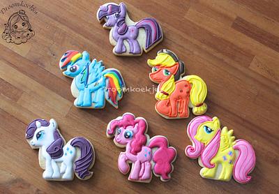 My Little Pony cookies - Cake by Droomkoekjes 