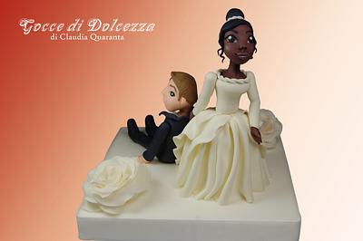 Bride and groom topper - Cake by GocceDiDolcezza