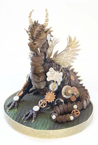 Dylan the Steampunk Dragon - Cake by Totally Sugar by Jacqui Kelly