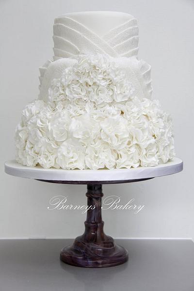 Wedding Dress Cake - Cake by barneysbakery