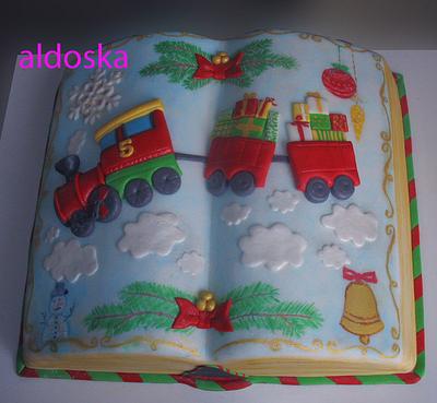 Christmas book - Cake by Alena