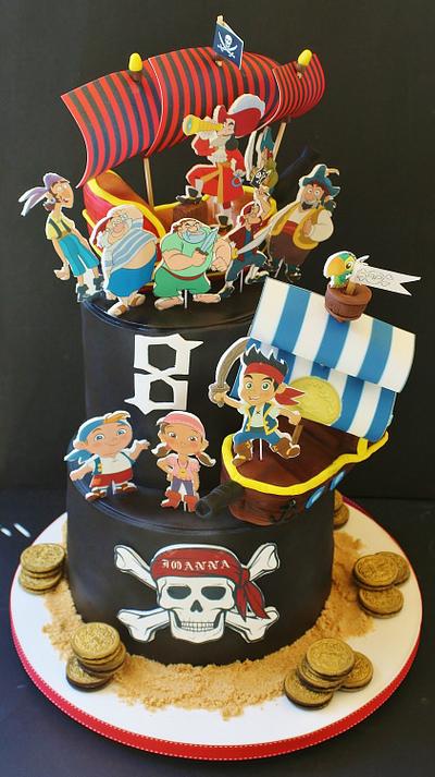 Jake and the Neverland pirates cake - Cake by WhenEffieDecidedToBake