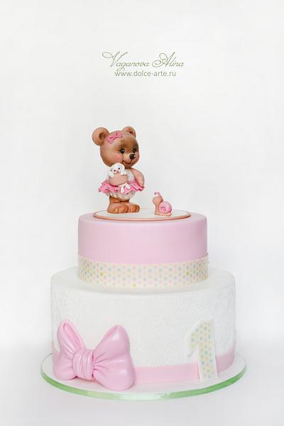 the first cake for baby - Cake by Alina Vaganova
