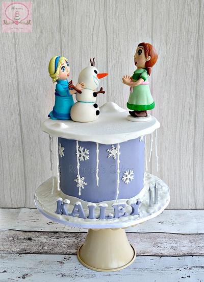 Hi My name's Olaf and i like warm hugs! - Cake by Cakes by Design